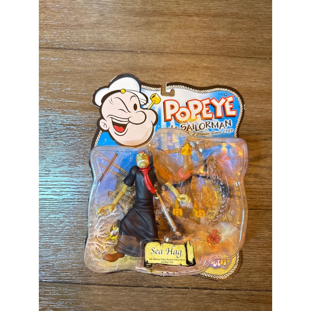 Mezco Popeye the Sailorman Sea Hag Figure Unisex OS Vintage 2001 Collectible